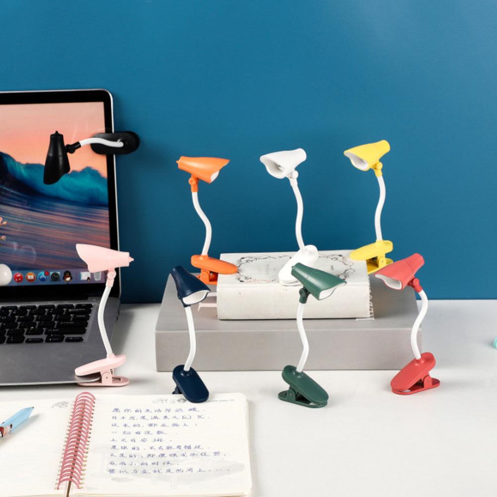 Mini-Buchlicht, faltbare LED-Tisch-Schreibtisch-Leselampe für Zuhause, Computer, Notebook, Laptop, Nachtlichter, Augenschutz