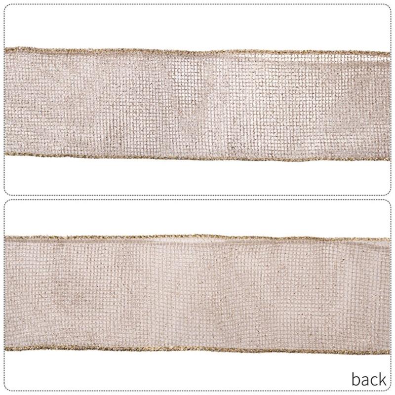 Reusable Fabric Ribbon Spool For Festival DIY Projects Custom Bows And Tree Trimming Gift Wrapping for Holiday Crafts