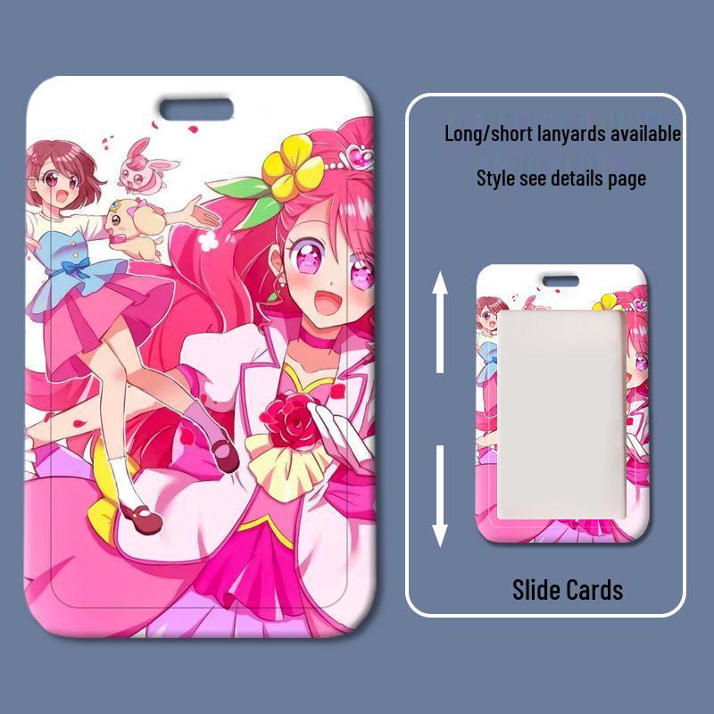 Pretty Cure Card Sleeves: Student Meal, School ID, Name & Access Card Holder