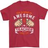 Awesome Teacher Looks Like Teaching Funny Unisexs TShirt 100 Cotton