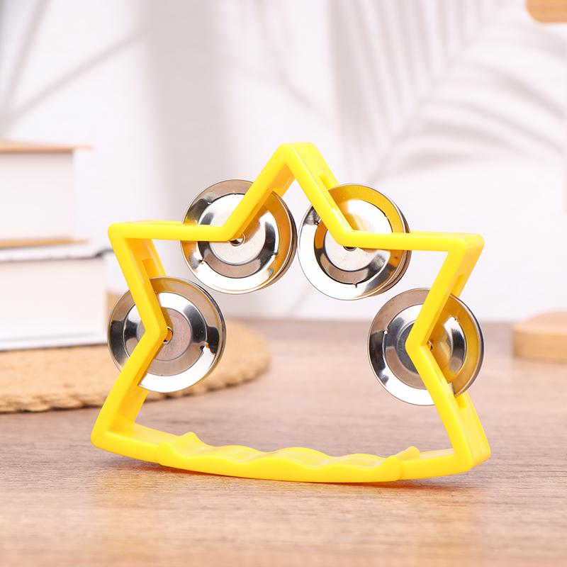 Kindergarten Hand Bells Toys Music Toys Shaking Bells Tambourine Toys Percussion Instruments