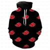 Sweat à capuche Anime japonais NarAAKakashi pour enfants, pull décontracté, vêtements de dessin animé pour garçons et filles, printemps, automne, 2024