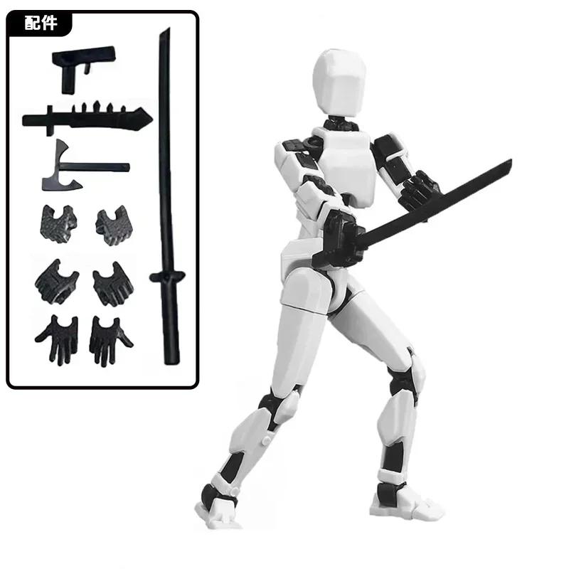 Multi-Jointed Movable Shapeshift Robot 3.0 3D Printed Mannequin Dummy Action Model Doll Toy Parent-children Game For Kids Gifts