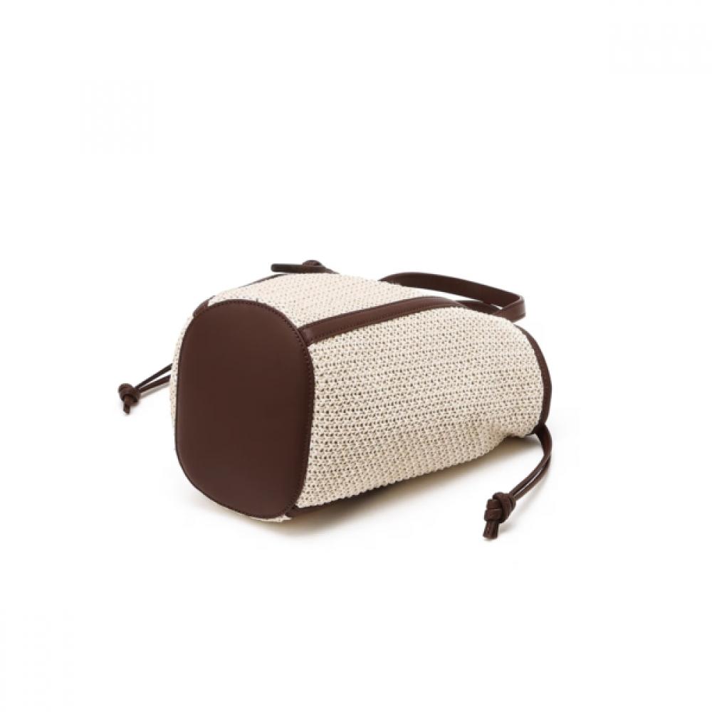 Daks Ivory Raffia Tote And Shoulder Bag Dcba6e103iv