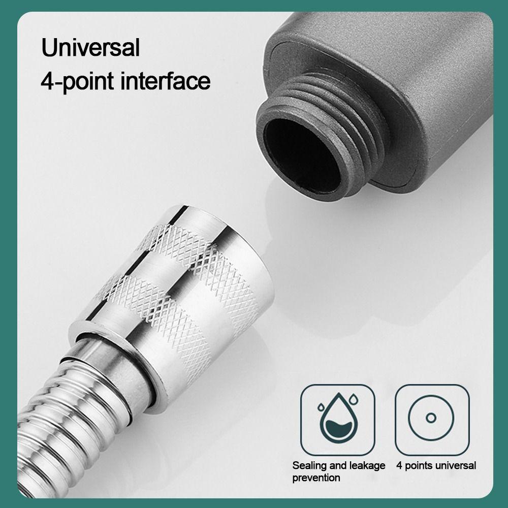 4 Mode Adjustable Bath Rainfall Shower Head Water-saving Sprinkler Bathroom Booster Shower Sprayer