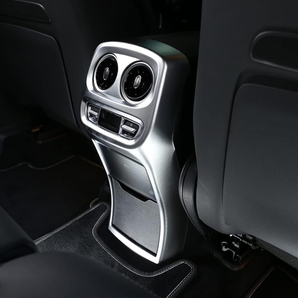 DIYUCAR Rear Air Conditioning Exhaust Vent Air Conditioning Air Outlet Trim Cover Air Conditioning Exhaust Vent Cover Frame Decoration for W463