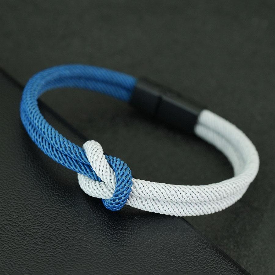 5 Styles Men Rope Bracelet True Love Knot Charm Braslet A Grade 4mm Milan String Braclet Hiphop Street Leisure Hand Accessories