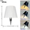 AITHEA Wireless Table Lamp LED Wine Bottle Base Rechargeable Vases Light Touch Switch Bar Dining Lamp