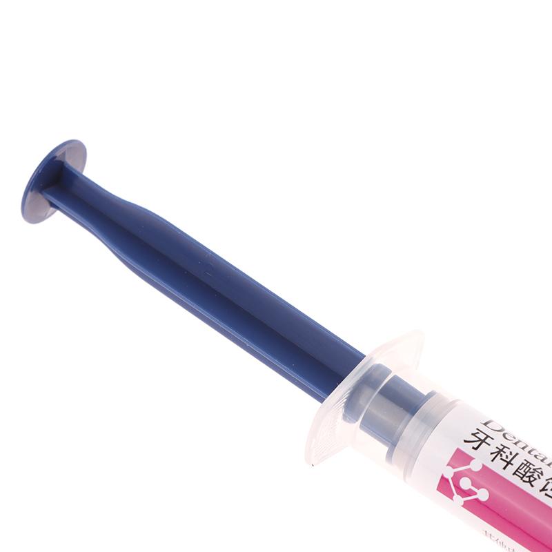 Dentalmaterial Ätzmittel 37% Phosphorsäure Ätzmittel Ätzgel Mit 5 Spitzen Für Kieferorthopädischen Klebstoff Lichthärtender Bond Zähne Kleber