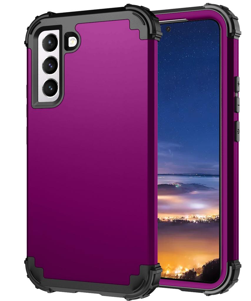 FOR Galaxy S22, Heavy Duty Armor Rugged Case Shockproof Drop-Proof Scratch-Resistant Tough Cover For Samsung Galaxy S22+ Plus 5G