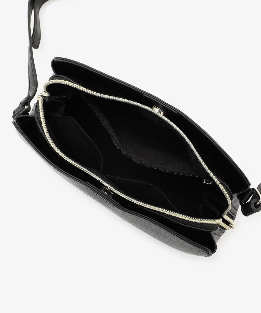 Afternoon Tea Living JB22 Lightweight Synthetic Leather Mini Shoulder Bag, Black