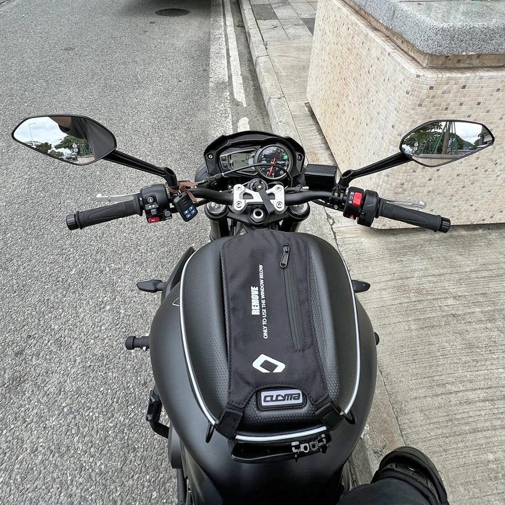 Tank Bag For Street Triple 765 Speed Triple 1050 Daytona 675 Sprint Trident 660 Tiger 1200 900 800 Motorcycle Quick Lock Luggage