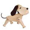 ARCHITECTMADE Oscar Denmark Scandinavian Wooden Object Figurine [Authorized Import] (Dog) 340-A