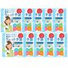 Shikoku Paper Sales Co., Ltd. Water-free Foam-free Shampoo Wet Gloves (2 Pieces) Set of 10 Fruity Floral