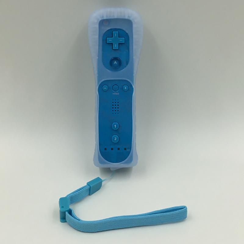 Wii/Wii U Joystick 2'si 1 Arada Kablosuz Uzaktan Kumanda Gamepad Kontrol Seti İsteğe Bağlı Motion Plus Silikon Kılıflı Video Oyunu