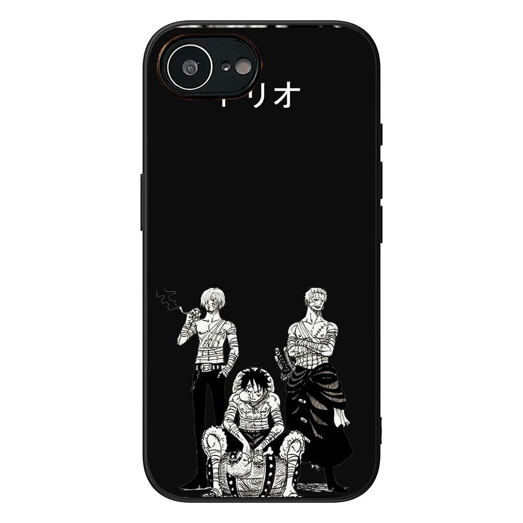 Cover for OPPO A54 A40 A60 A80 A18 A16 A17 A38 A78 A79 A57 A55 A3 Pro A96 A15 A12 Phone Case One Luffy Sanji Roronoa Zoro Piece