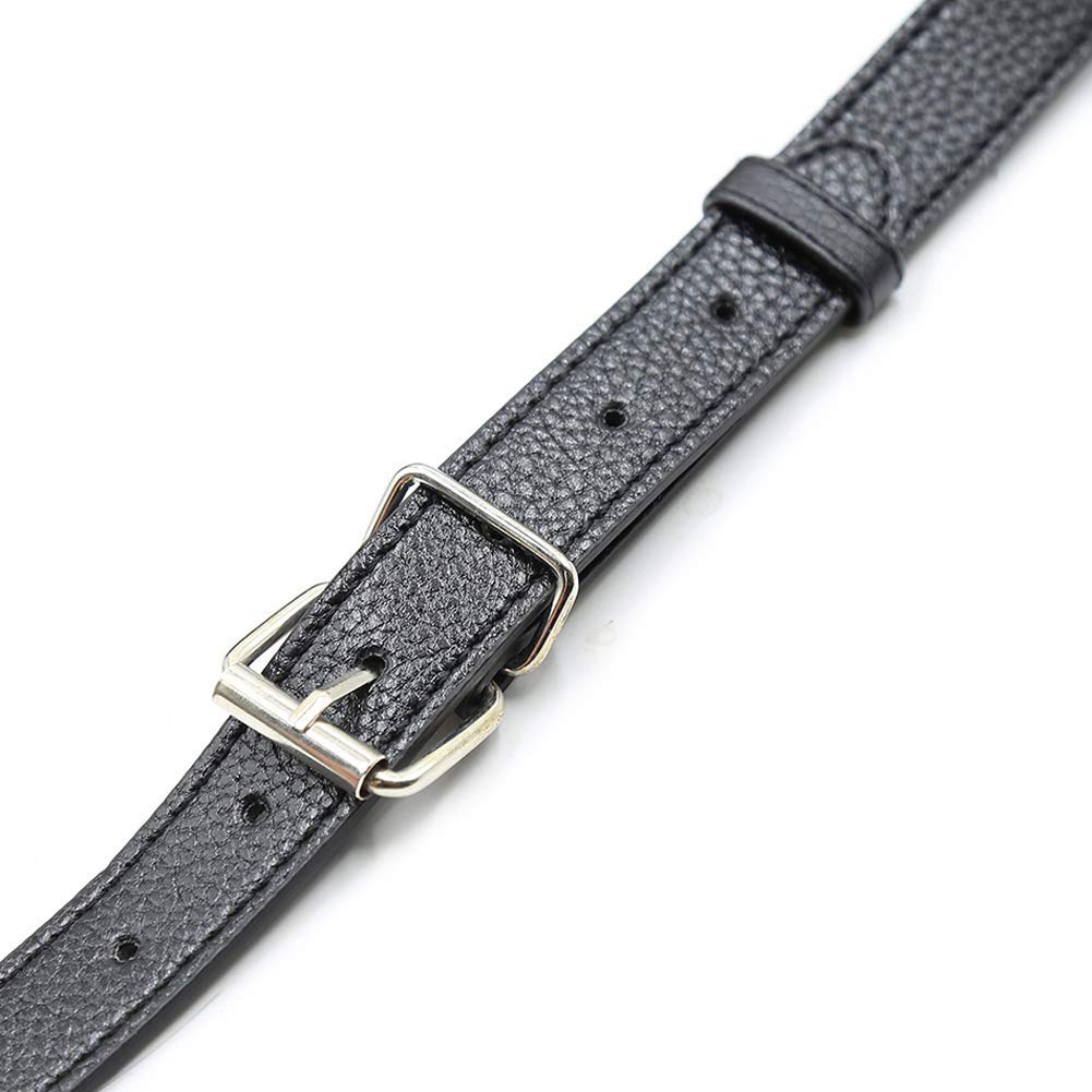 Chastity Belt for Women PU Dildo Pants Wearable Bondage Chastity Belt Fixed Belt Chastity Pants SM Adult Toys (B)