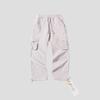 Unisex Windproof Fleece-Lined High-Waisted Utility Pants - Autumn/Winter, Straight Leg, Large Pockets.