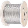 VEVOR 316 Stainless Steel Cable, 500FT Stainless Steel Wire Rope of 5/32 Inch Diameter and 1x19 Construction