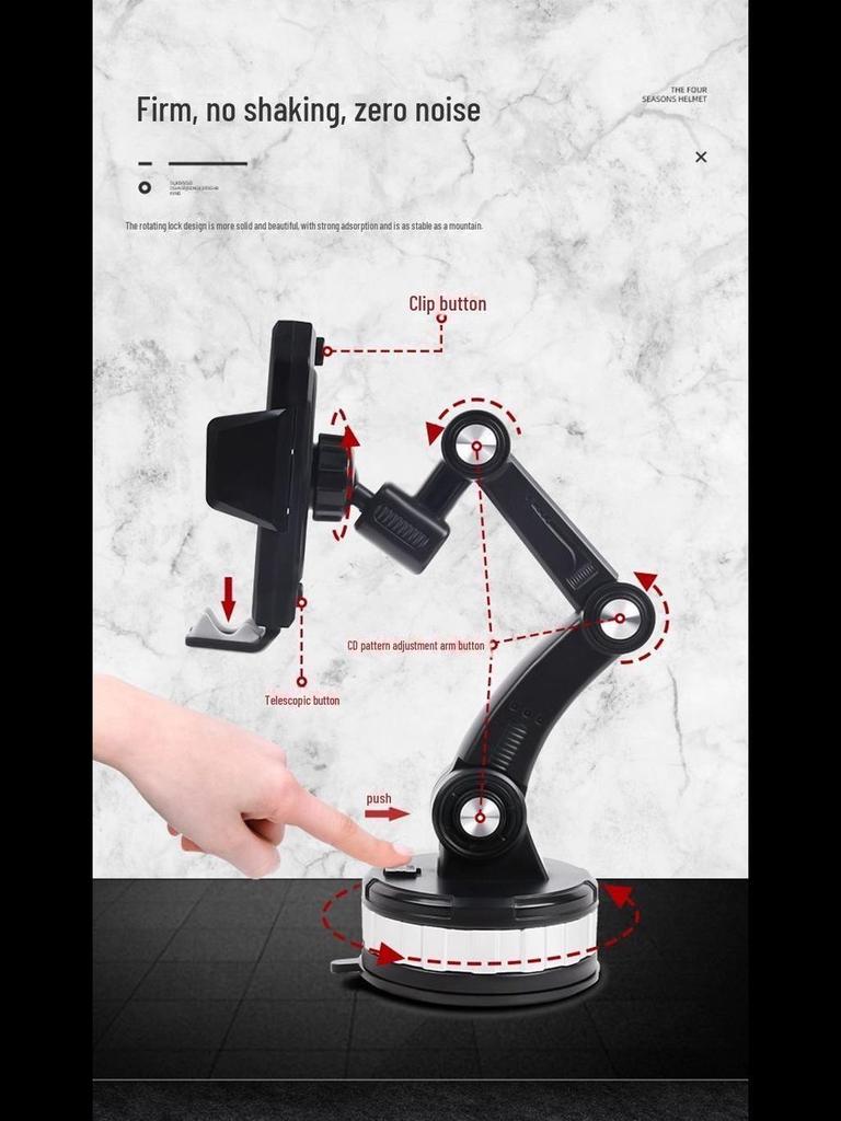 Držák na mobilní telefon Creative Instrument Panel s přísavkou pro velká nákladní vozidla.