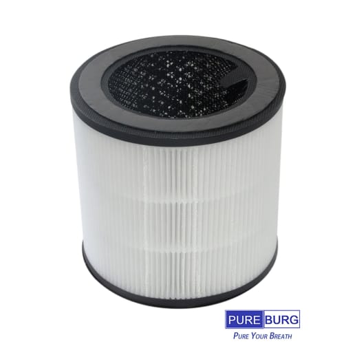 PUREBURG Replacement True HEPA Filter Compatible with PHILIPS AC0850/85 AC0850 800 Series Air Purifier, Part Number FY0293/30, AC0830 AC0820 AC0820 AC