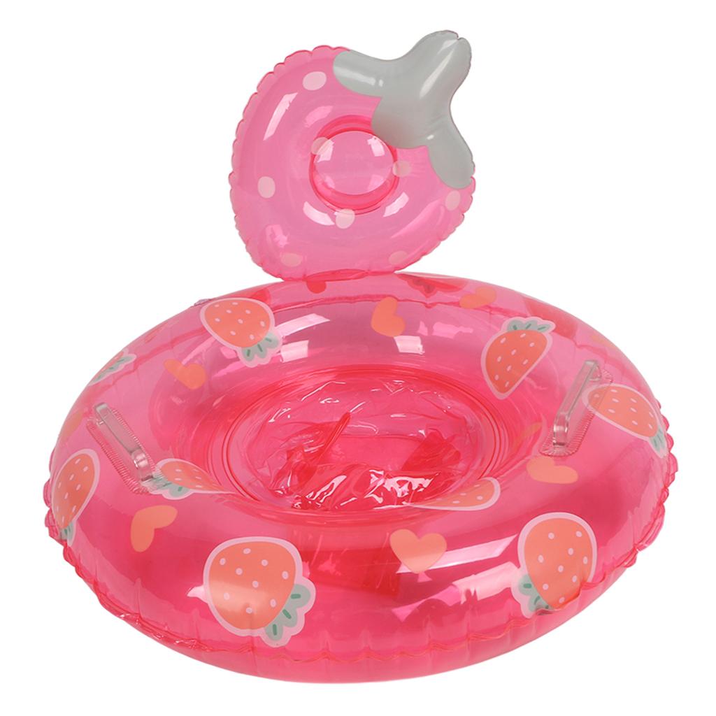 Baby Swimming Float PVC Inflatable Swimming Ring Handles Infant Seat Swimming Boat for Kids 3 to 10 Years Old