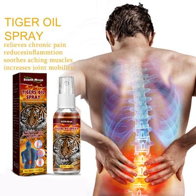 30ml Massage Treatment Spray Quick Effect Promote Absorption Natural Effective Non-irritating Body Care Tool Comfortable To Use Tiger Oil