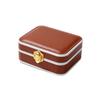 PU Leather Lockable Jewelry Box Lockable Jewelry Storage Case Portable Jewelry Case  Girls
