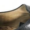 Vintage/REGAL Heritage/Leather Plain Toe with Medallion/25.0EE/Black/Business Dress Shoes(USED)