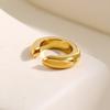 Statement Hollow Ear Bone Clamp for Women Girls,Gold Color Stainless Steel Fake Piercing C-shaped Ear Bone Clip,Fashion Jewelry