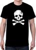 Men's Skull Black T Shirt