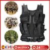 Nylon Mesh Vest Verstelbaar Airsoft Vest Meerdere Zakken Plate Carrier Vest Jacht Buiten CS Spel Airsoft Trainingsjas