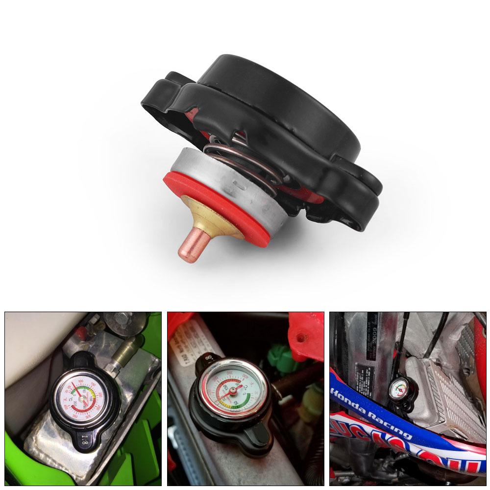 1.8 Bar Radiator Thermometer Cap for Honda/Kawasaki/Suzuki/Yamaha Motorcycles