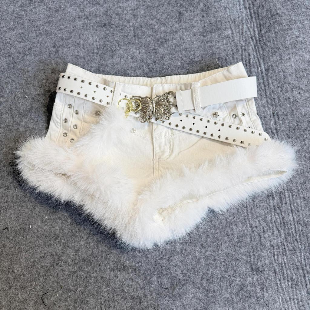 Denim Shorts Hot Girl Style Low-rise Trendy and High-end Perfect for Spring and Summer Women's Shorts