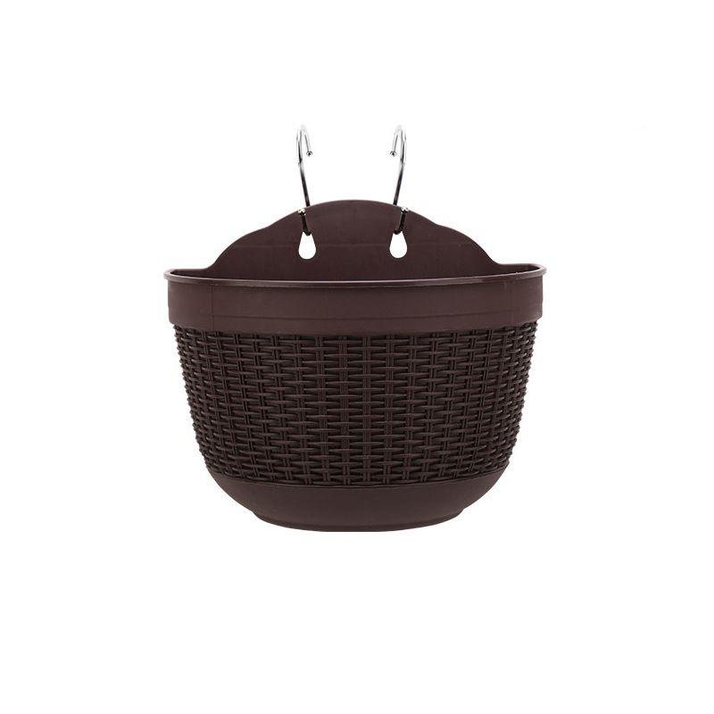 Unikátní a stylový nástěnný květináč pro zahradní plot nebo balkonovou dekoraci