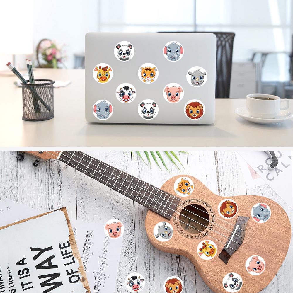 Cross-border Cartoon Animal Sticker Roll - DIY Journal Die-cut Adhesive Tape