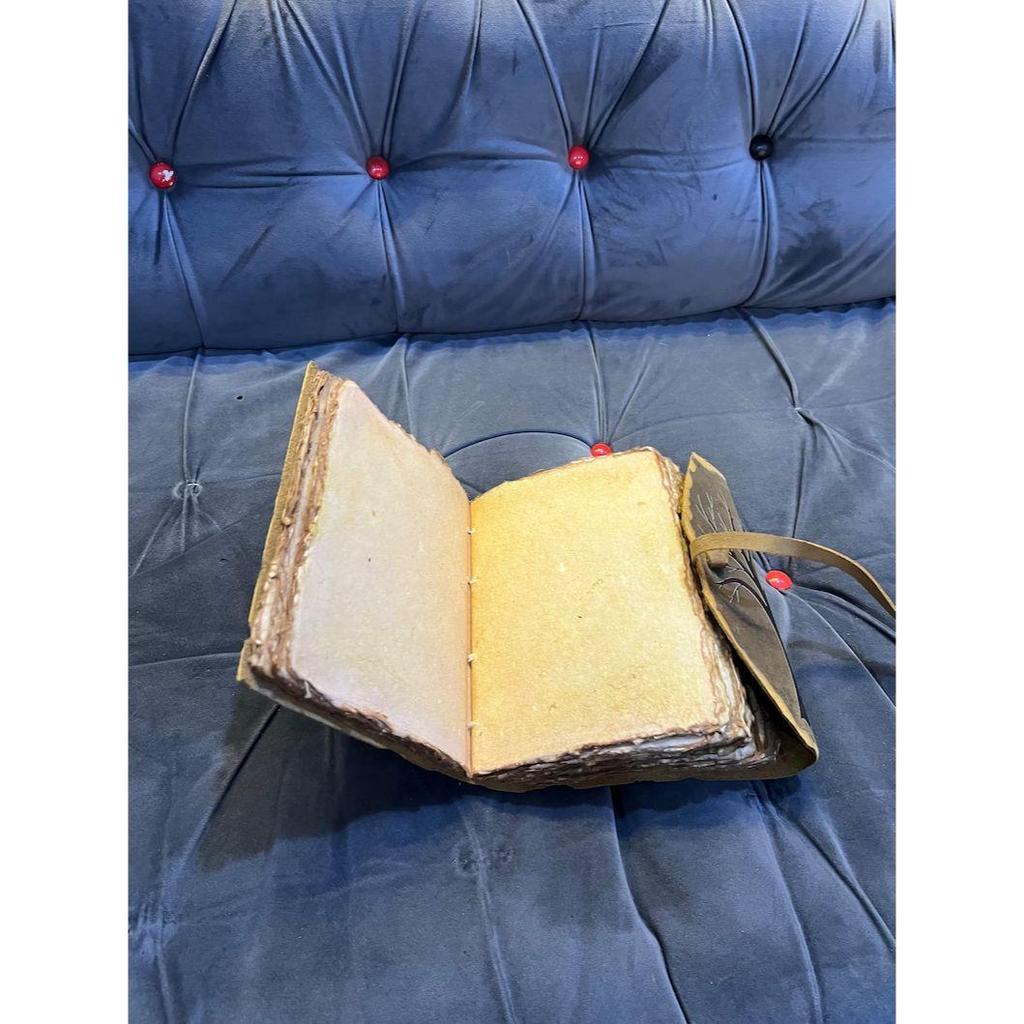 Limited Edition Two Tree Journal, Handmade Vintage Style Leather Journal for Men Women, Unique Gift, Christmas Gift for Him Her