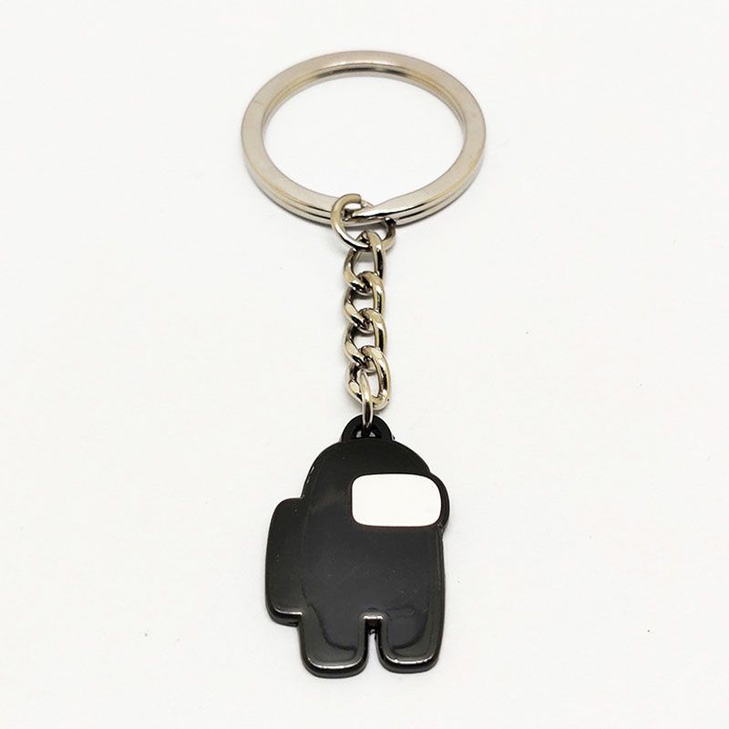 Keyrings Crewmate Car Keychains Schoolbag Buckles Xmas Kids Fans Gift