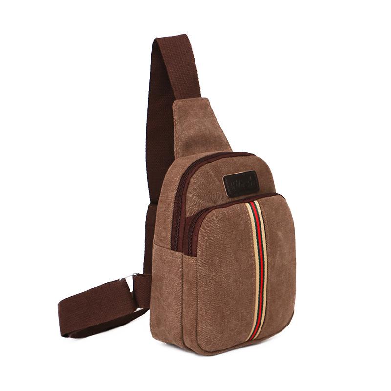TS JYL laptop bag,Direct 2016 Men Washed Canvas Bag Leisure Red Stripe Crossbody Chest