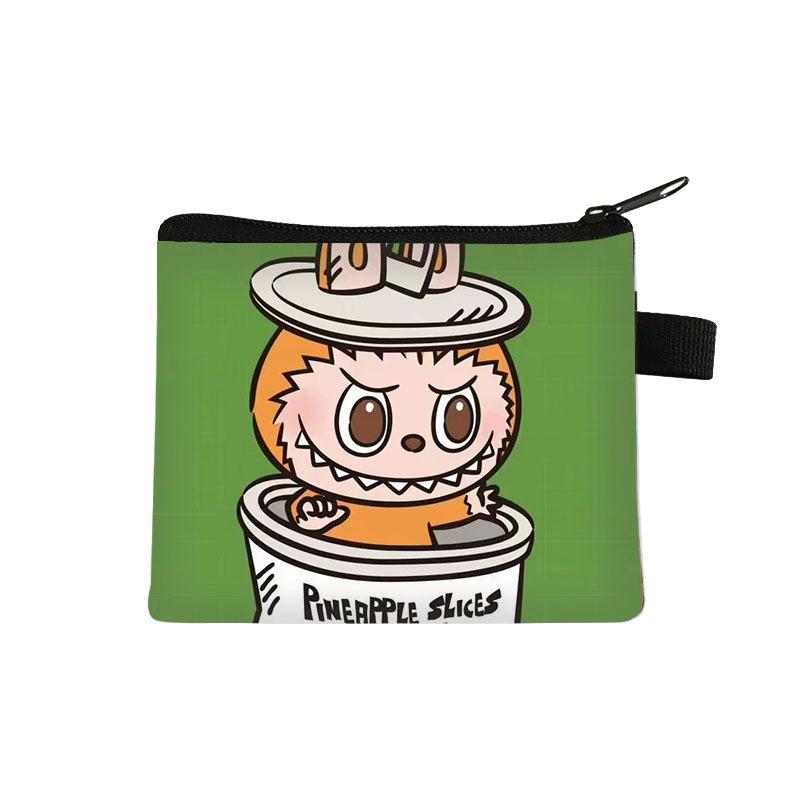 New Labubu Children's Coin Purse Student Cartoon Bag Trendy Mini Storage Bag