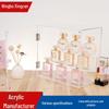 Large Dustproof Multi-layer Acrylic Step-style Cosmetic Storage and Display Rack