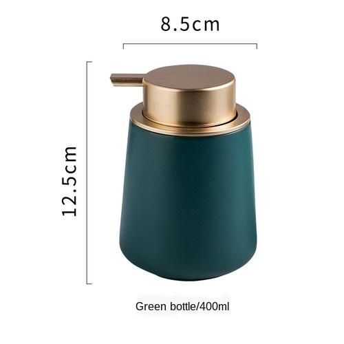 Marbled Ceramic Lotion Bottle Emulsion Bottles Hand Sanitizer Bottle Tray Soap Dispenser Shampoo Bottles Bathroom Products