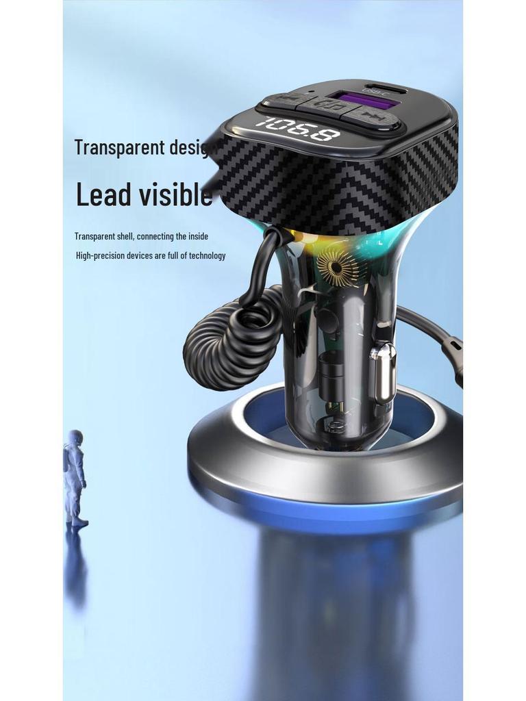 Auto Bluetooth FM Transmitter mit QC3.0 PD30W Schnelllader