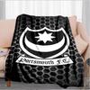 Ports Fc Crest Printed Throws Blanket Soft Flannel Blankets for Couch Bed Gifts for Men Women Picnic Blanket Christmas Gifts