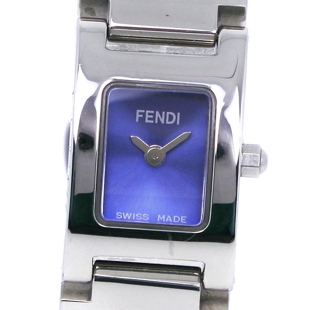 

FENDI Watches 3150L purpleDial Stainless Steel Quartz Analog display Women Used