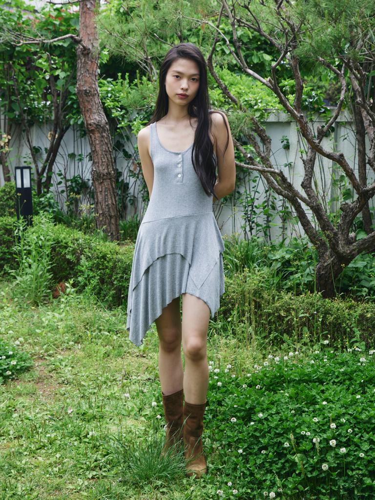 Pomme Dual Dress/Top (Grey)