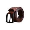 Men's Alloy Needle Buckle Head Layer Cowhide Belt, New Casual and Fashionable Versatile Leather Belt