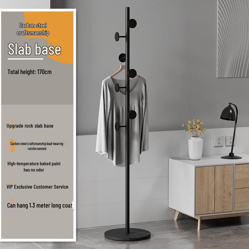 

Роскошная металлическая стойка для пальто и шляп с каменной доской для спальни или прихожей