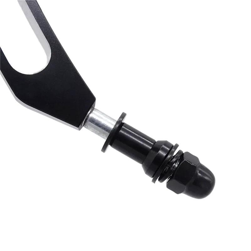 1 Pair Motorcycle Rearview Mirrors Side Mirror 8mm Threaded Universal for Harley Davidson Road King Touring XL 883 Sportster