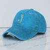 Cappellino da baseball unisex alla moda, lavato, con stampa vintage, versatile, morbido, parasole